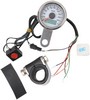 Drag Specialties 220 Km/H White Face Programmable Mini Electronic Spee