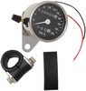 Drag Specialties Chrome Mini Mechanical Speedometer With Tripmeter Spe