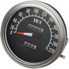 Drag Specialties 5" Dash Mount Speedometer 2:1 In Kph Speedo 2:1 68-84
