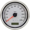 Drag Specialties Speedometer Slvr Mph Rk Speedometer Slvr Mph 5"