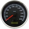 Drag Specialties Speedometer Blk Kph Rk Speedometer Blk Kph 5