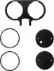 Slyfox Gauge Dyna Dual Blk Gauge Dyna Dual Blk