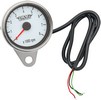 Drag Specialties 2.4" Tachometer 8000Rpm Led Chrome White Face Red Nee
