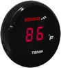 Koso Temp Ambient Red Temp Ambient Red