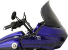 Klock Werks Flare Pro-Touring Windshield 14" Dark Smoke Fltr Windshiel