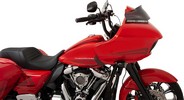 Klock Werks Windshield Sport Flare Super Low 6" Road Dark Smoke Flare