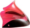 Klock Werks Windshield Fltr 8" Red Fltr 1998-2013 Flare Windshiel