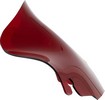 Klock Werks Windshield Flare Flh 6.5" Red Flh - 1996-2013 - Flare Wind