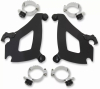 Memphis Shades Mounting Kit Trigger-Lock Bullet-Fairing Black Mnt Kit