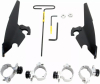 Memphis Shades Mounting Kit Trigger-Lock Batwing-Fairing Black Mnt Kit