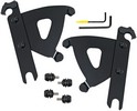 Memphis Shades Hd Mnt Kit Rd Warr Flstf Blk Mnt Kit Rd Warr Flstf Blk