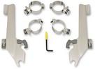 Mounting Kit Trigger-Lock Batwing-Fairing Polished Mnt Kit Bw Kingpin