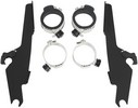 Mounting Kit Trigger-Lock Memphis Fats/Slim-Windshield Black Mnt Kit F