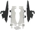 Mounting Kit Trigger-Lock Memphis Fats/Slim-Windshield Black Mnt Kit F