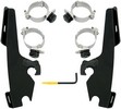 Mounting Kit Trigger-Lock Memphis Fats/Slim-Windshield Black Mnt Kit F