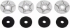 Show Chrome Starwasher 4Pk W/ Rubber Starwasher 4Pk W/ Rubber