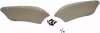 Memphis Shades Batwing Fairing Wind Deflectors Black Fairing Wind Defl