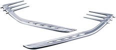 Kuryakyn Accents For Hd Mid-Frame Deflector Chrome Accent Hd Mid Frm D