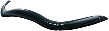 Kuryakyn Windshield Trim Smooth Black