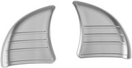 Kuryakyn Inner Fairing Cover Plates Tri-Line Chrome