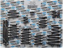Drag Specialties Black Chrome Socket-Head Motor Bolt Kit Knurled Bolt