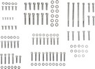 Drag Specialties Chrome Socket-Head Motor Bolt Kit Knurled Bolt Kt Mtr