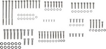 Drag Specialties Chrome Socket-Head Motor Bolt Kit Smooth Bolt Kt Mtr