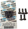 Drag Specialties Disc Brake Front Hub Mounting Bolt Kit Black Kit Roto