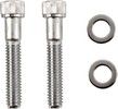 Drag Specialties Bolt Kit M8 Starter Knurled Allen Head Chrome Bolt Ki