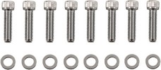 Drag Specialties Bolt Kit M8 Tranmission Bearing Housing Knurled Allen