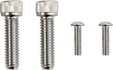Drag Specialties Bolt Kit M8 Rear Brake Control Knurled Allen Head Chr