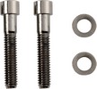 Drag Specialties Bolt Kit M8 Starter Smooth Socket Head Black Bolt Kit