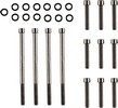 Drag Specialties Bolt Kit M8 Outer Primary Smooth Socket Head Black Bo