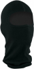 Zan Headgear Balaclava Cotton Black One Size Balaclava Cotton Black