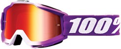 1 Goggle Ac Framboise Mr/Rd Accuri Framboise Offroad Goggle W/ Mirror