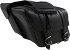 Saddlemen Saddlebag Universal Synthetic Leather Black Saddlebag Slant