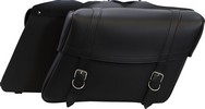 Saddlemen Saddlebag Universal Synthetic Leather Black Saddlebag Slant