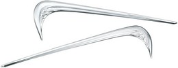 Kuryakyn Saddlebag Side Emblems Chrome