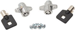 Drag Specialties Saddlebag/Lid Replacement Parts Lock Kit Pr. S/B 14-1