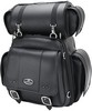 Saddlemen Sissy Bar Bag Cd3600 Rear Synthetic Leather Black Sissy Bar