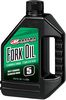 Maxima Fork Oil Front 5W / 1 Liter | 33,8 Fl. Oz. / Clear Oil Fork Max