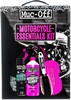 Muc-Off Bike Essentials Cleaning Kit Motorcycle Essentials Kit