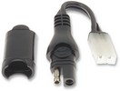 TecMate Adapter Tm Charger/Saeo17 Adapter Sae Connector Black