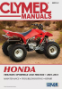 Clymer Manuals Honda Trx250Ex Sp Manuals Honda Trx250Ex Sp