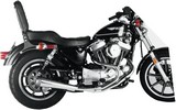 Supertrapp Exhaust System Megaphone 2-1 System Satin Stainless Steel E