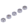 Chrome spacers 3/8" ID x 13/16" OD x 5/32" long