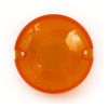 Turn Signal Domed Lens. Amber Pre-2001 H-D With Domed Lens Turn Signal