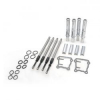 S&S, Twin Cam Quickee Pushrod & Cover Kit. Chrome 99-17 Tca/B . With 8