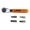 Lang Tools, Mini Ratcheting Bit Wrench. Offset Univ. 25