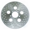 Brake rotor stainless drilled, 10 78-83 XL Sportster, 77-83 FX, FXR